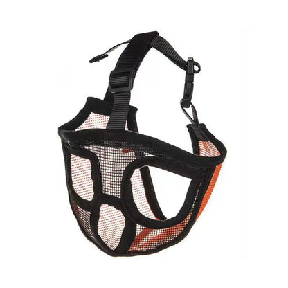 Bulldog Mask Anti-Biting Breathable Adjustable Dog Muzzle