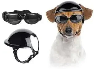 Dog Helmet Sunglasses For Small Medium Dogs UV Protection Outdoor