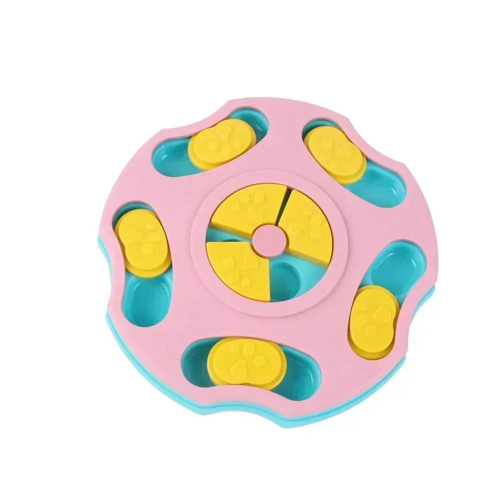 Dog Puzzle Toys Slow Feeder Interactive IQ Training Bowl