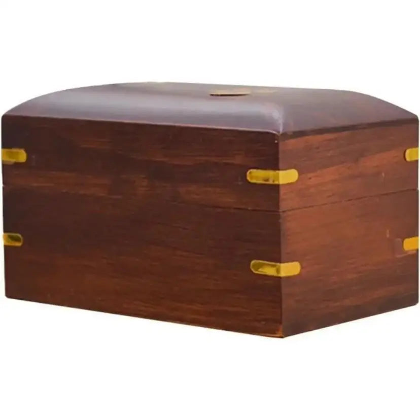 Premium Solid Wood Pet Urn Bamboo Casket for Cat and Dog Ashes