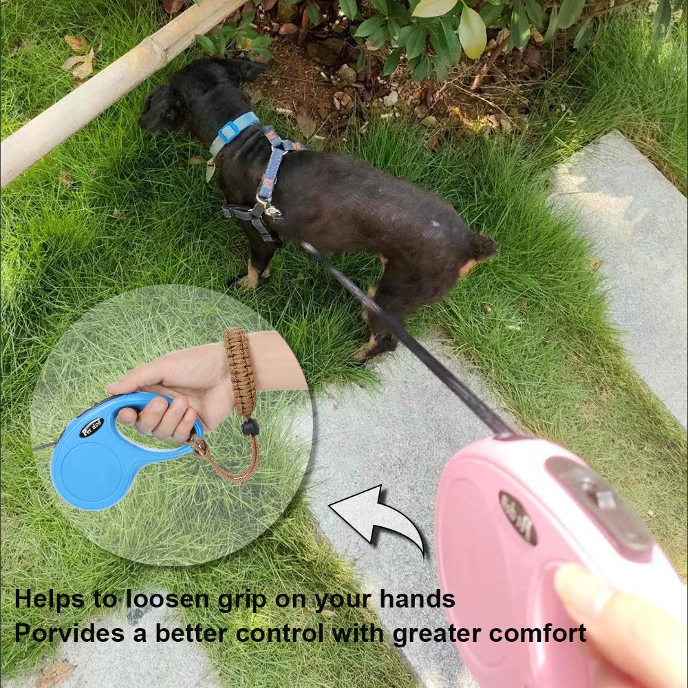Hand Free Dog Leash Wrist Strap For Small Dogs Anti-Fall Safety