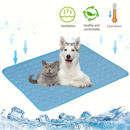 Dog Cooling Mat Summer Pet Cold Bed Extra Large for All Dogs