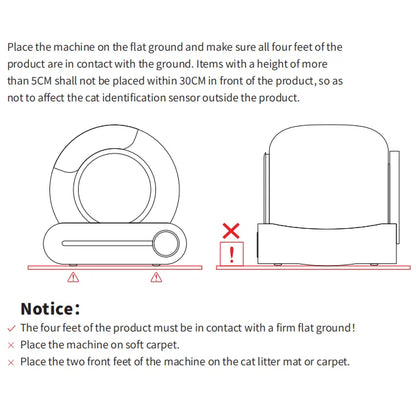 Smart Automatic Cat Litter Box - Large Self-Cleaning With App Control