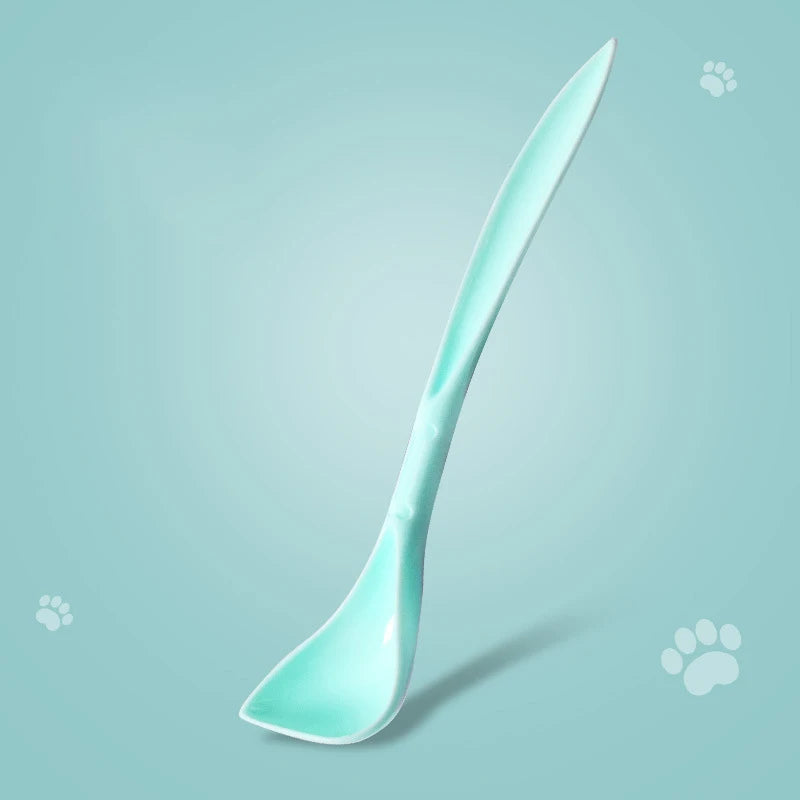 Portable Silicone Pet Food Lid And Spoon 2-In-1 Sealer Set