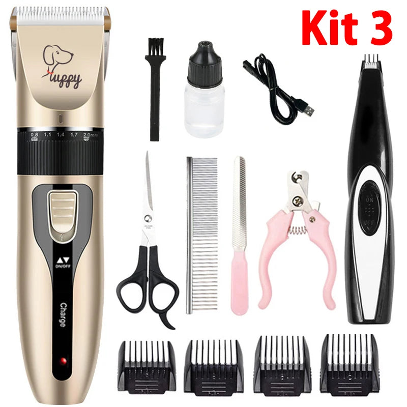 Electric Pet Clipper Grooming Kit For Dogs And Cats Professional