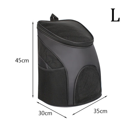 Summer Mesh Pet Dog Backpack - Breathable Travel Carrier for Small Dogs