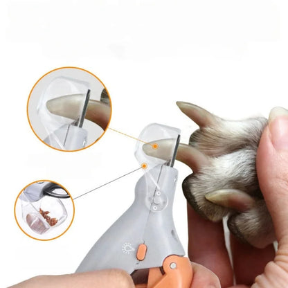 Pet Nail Clippers With LED Light For Dogs And Cats