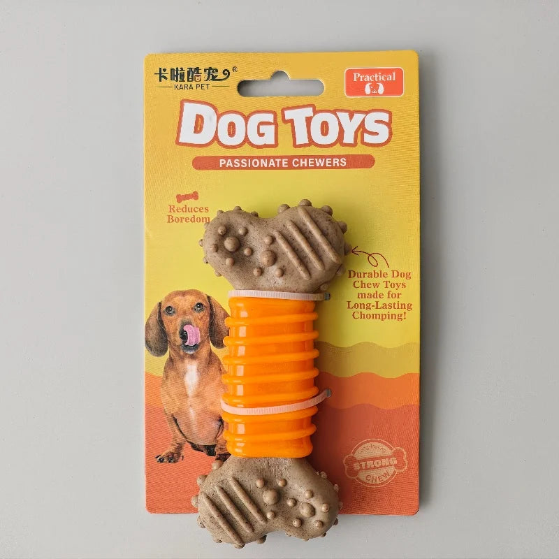 Durable Dog Chew Toy - Bite Resistant Bone Shape For All Dog Sizes