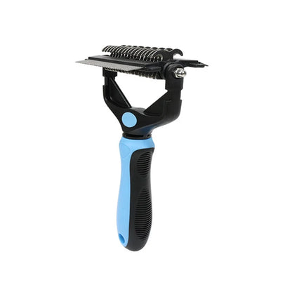 3 In 1 Pet Deshedding Brush - Dog Hair Remover & Grooming Tool