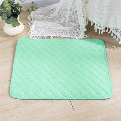 Washable Reusable Pet Pee Pad - Waterproof Dog Training Mat