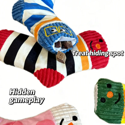 Cute Plush Dog Toy With Squeaker For Small Medium Large Dogs