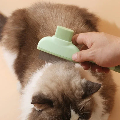 Pet Hair Removal Brush - Universal Cat Dog Grooming Comb