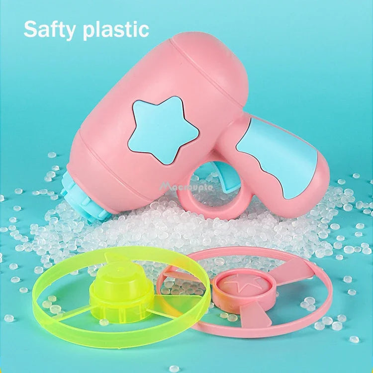 Funny Cat Toy Interactive Launch Pet Training Flying Disc Gun
