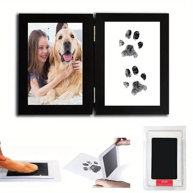 Handprint Footprint Ink Pads Safe Non-Toxic Pet Paw Print Kit