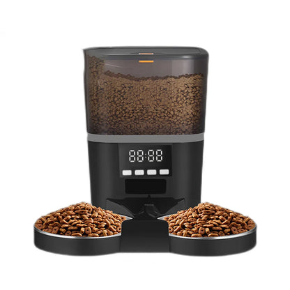 Smart Automatic Pet Feeder With Camera For Dogs And Cats