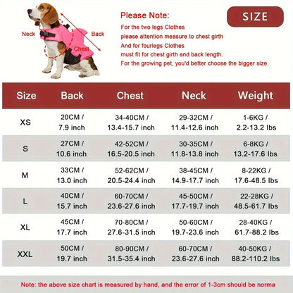 Shark Fin Dog Life Jacket Enhanced Buoyancy Safety Vest With Handle