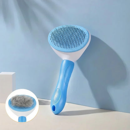 Self Cleaning Pet Hair Remover Comb For Dogs And Cats