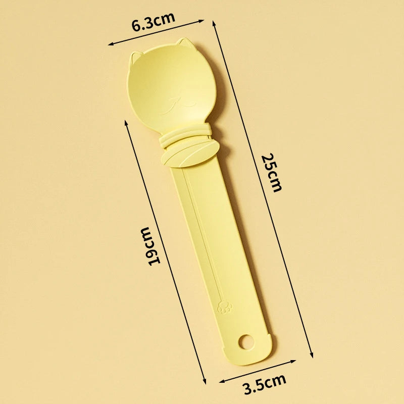 Cat Treat Squeeze Spoon Feeder For Wet Treats Pet Supplies