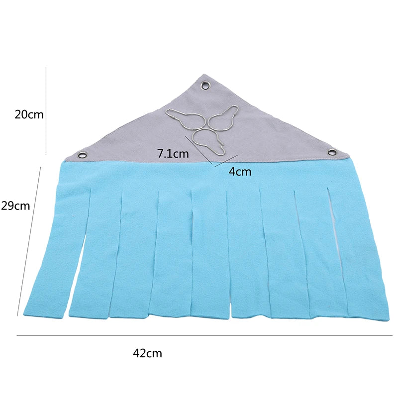 Pet Tent Hideout With Tassels For Guinea Pigs Hamsters Hedgehogs