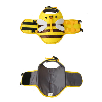 Dog Life Jacket For Swimming Safety - Pet Flotation Vest With Handle