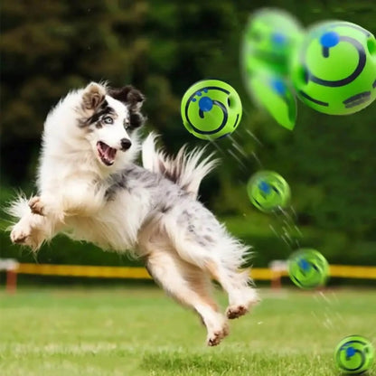 Funny Interactive Giggle Ball For Dog IQ Training And Mental Stimulation