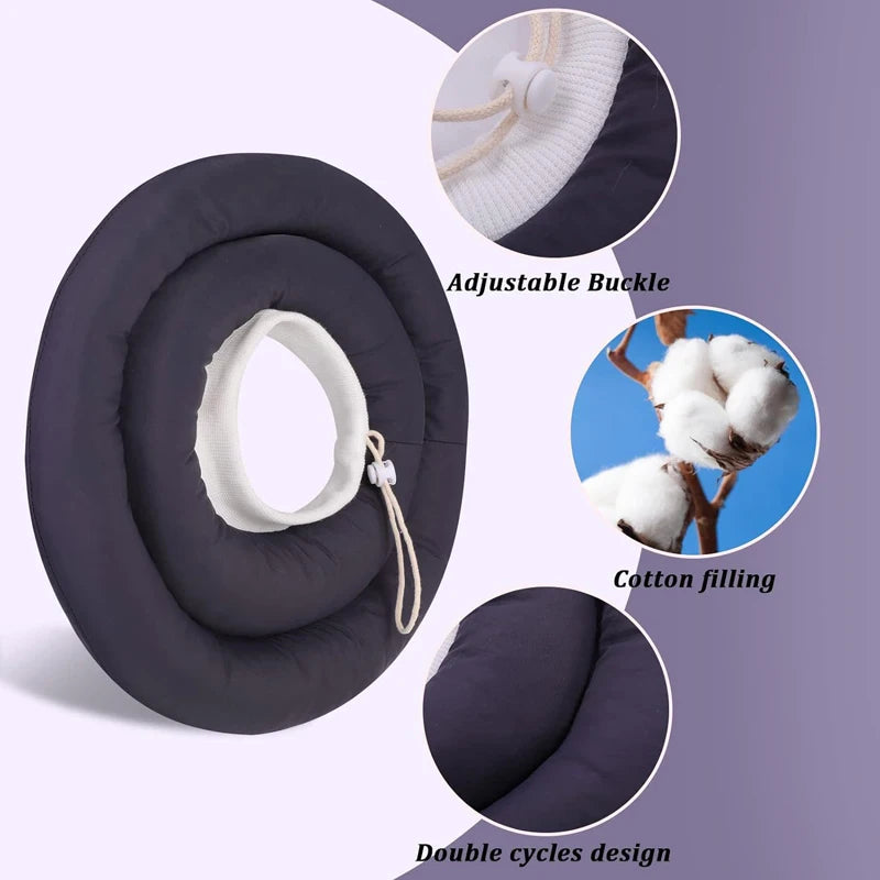 Pet Elizabethan Collar Protective Medical Cone For Dogs And Cats
