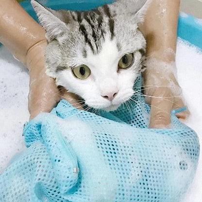 Cat Grooming Mesh Bag - Restraint Bag For Bathing And Nail Care