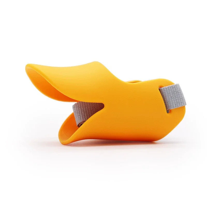 Silicone Dog Muzzle - Soft Anti-Bite Anti-Bark Duck Bill Design