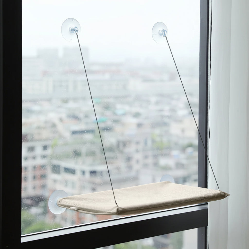 Cat Hammock Hanging Window Bed Mount with Sucker Cups