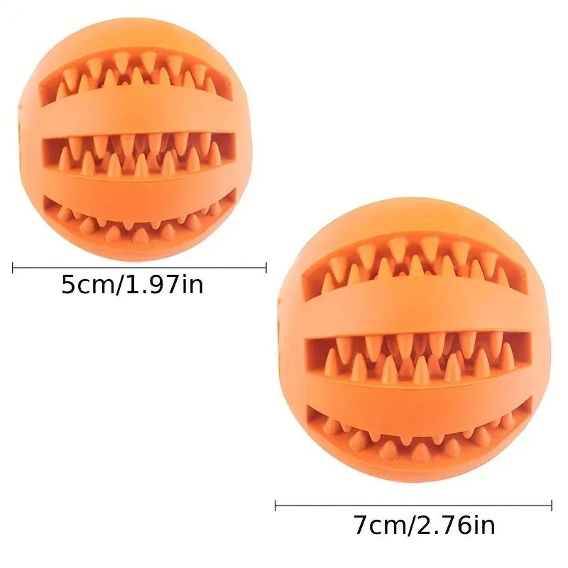 Dog Toy Ball - Nontoxic Bite Resistant Chew Ball For Dogs
