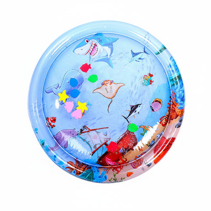 Cat Water Play Mat - Interactive Sensory Cooling Toy For Cats
