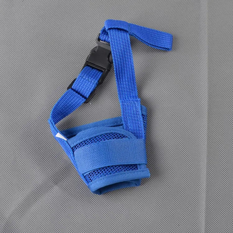 Anti Barking Dog Muzzle - Adjustable Mesh Breathable Pet Muzzle