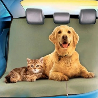 Waterproof Pet Seat Cover for Car - Dog Blanket & Cargo Liner