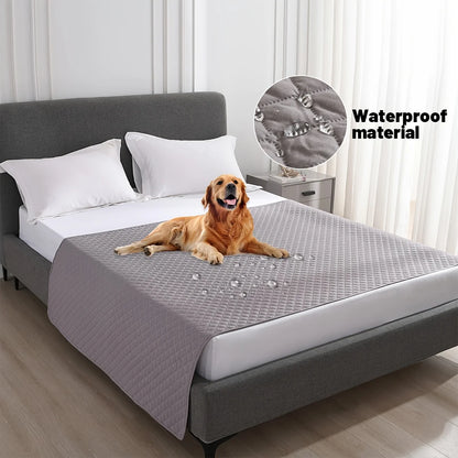 Waterproof Dog Bed Cover - Anti-Leak Pet Blanket For Furniture