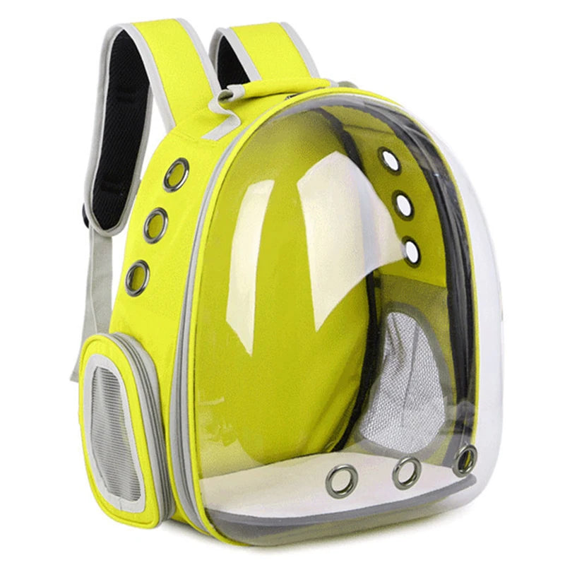 Pet Carrier Backpack - Breathable Transparent Space Capsule Bag