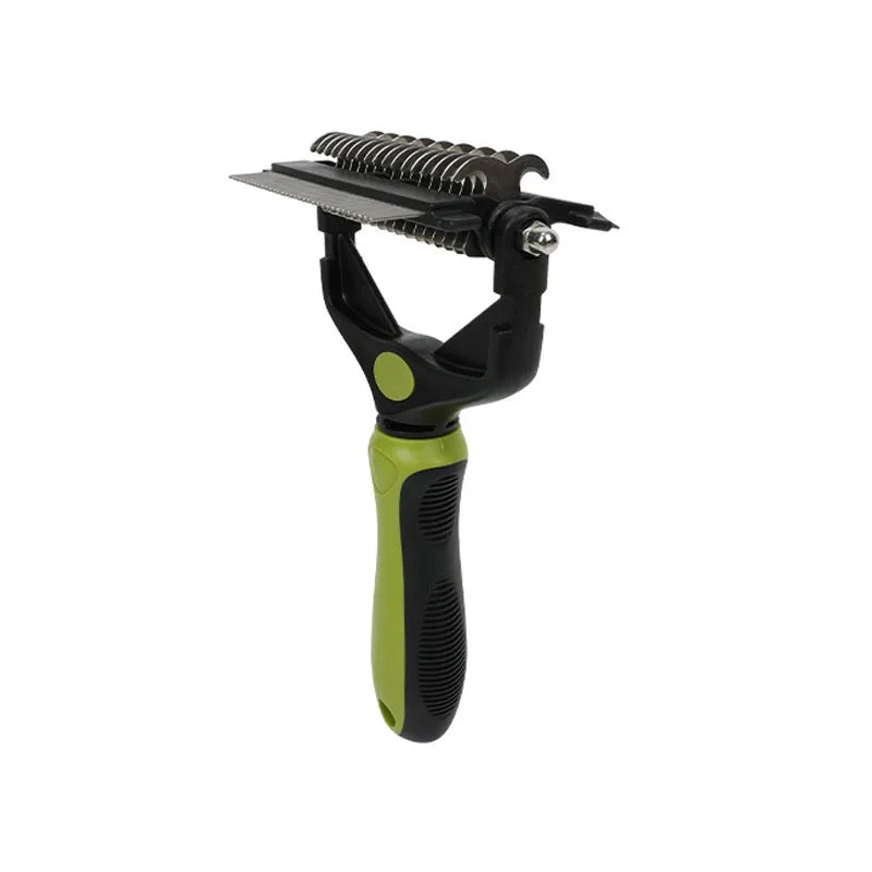 3 In 1 Pet Deshedding Brush - Dog Hair Remover & Grooming Tool