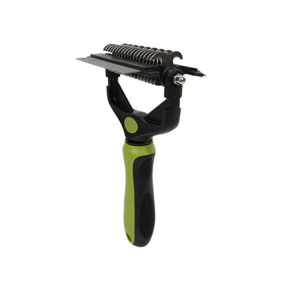 3 In 1 Pet Deshedding Brush - Dog Hair Remover & Grooming Tool