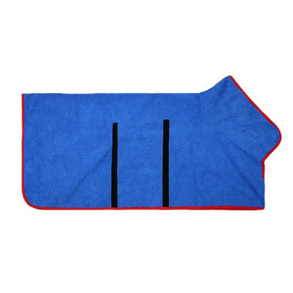 Premium Dog Bathrobe Absorbent Quick Drying Bath Towel For All Sizes