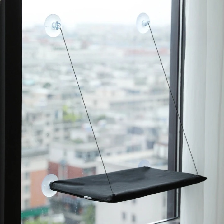 Cat Hammock Hanging Window Bed Mount with Sucker Cups