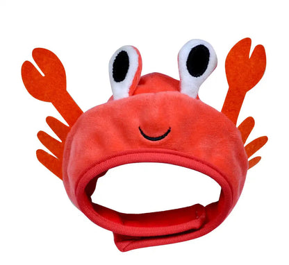 Cute Pet Hat Costume For Dogs - Crab Frog Christmas Dress Up
