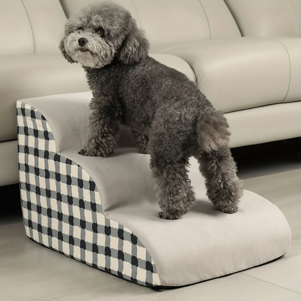Pet Ramp High Density Foam Dog Steps For Older Dogs With Joint Pain