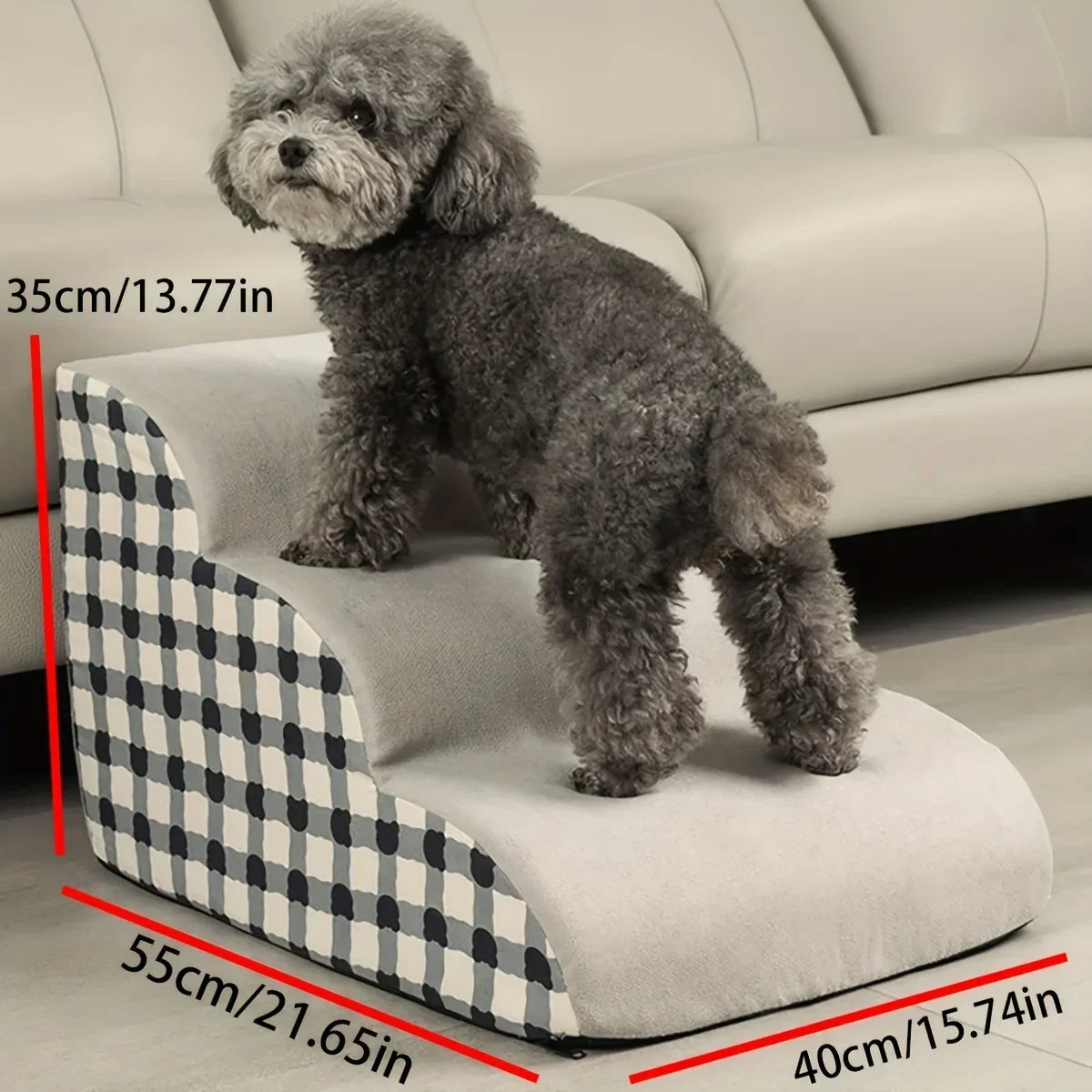 Pet Ramp High Density Foam Dog Steps For Older Dogs With Joint Pain