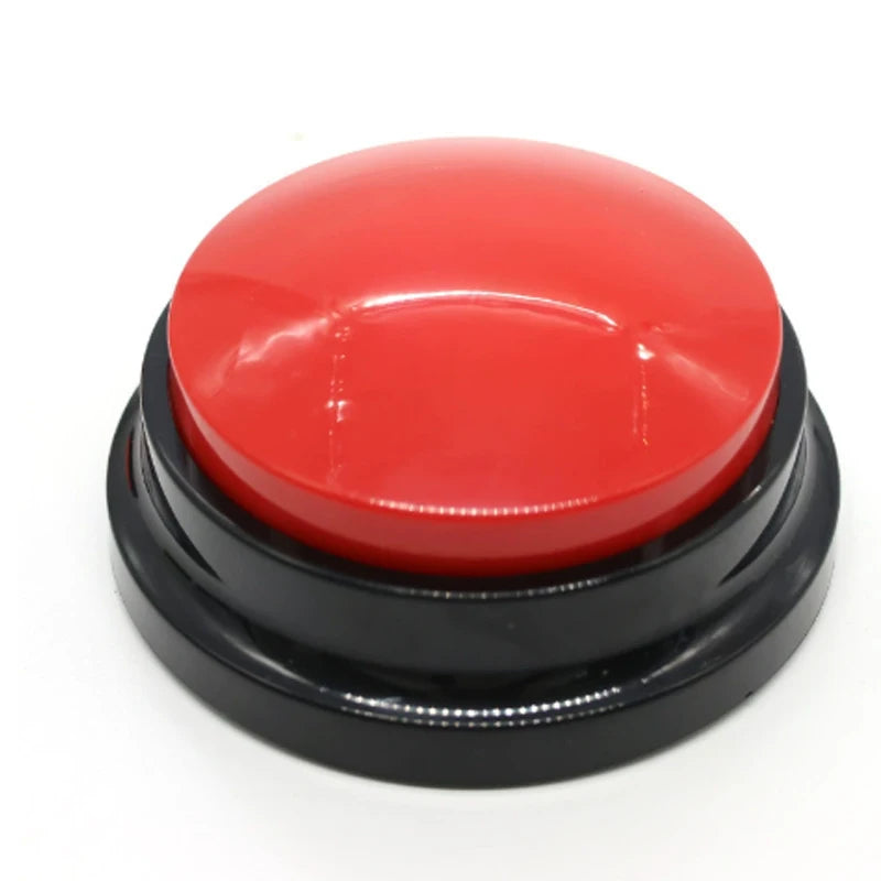 Interactive Dog Toys With Recordable Talking Buttons For Pet Training