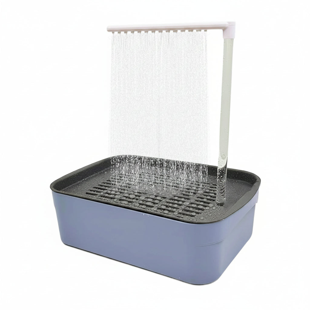 Automatic Bird Bathtub With Circulating Water System For Parrots