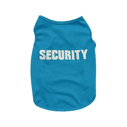 Summer Dog Vest - Security Pet Clothing For Small Dogs & Cats