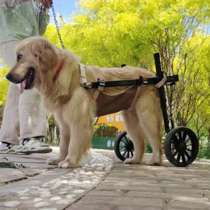 Pet Dog Wheelchair Rehabilitation Walking Assist Cart Training