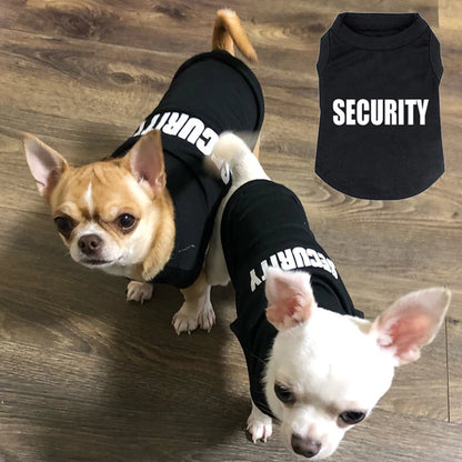 Summer Dog Vest - Security Pet Clothing For Small Dogs & Cats