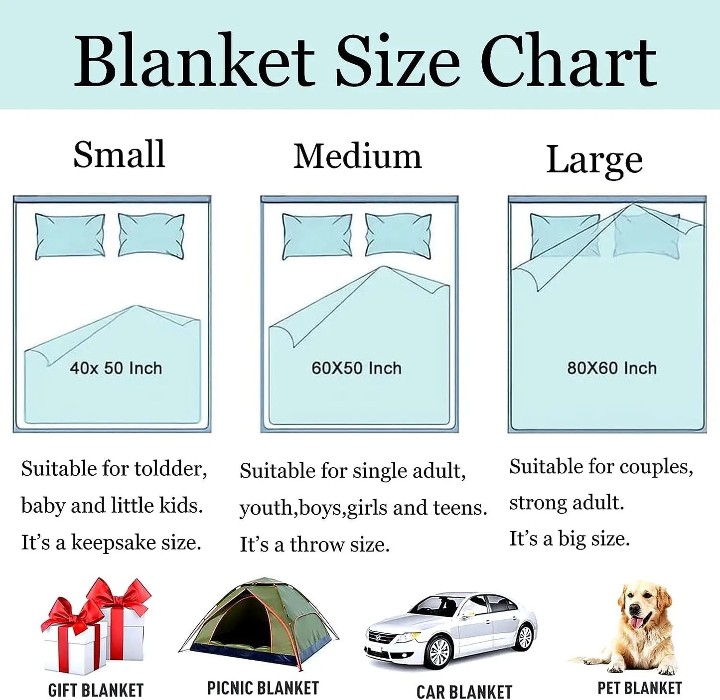 Cute Dachshund Blanket - Soft Flannel Cartoon Printed Throw