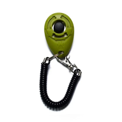 2 in 1 Dog Training Clicker with Adjustable Wrist Strap