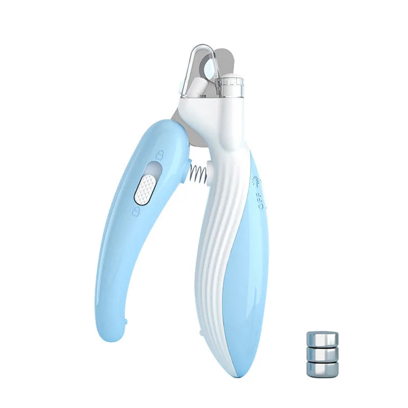 Professional Pet Nail Clippers With LED Light For Dogs And Cats